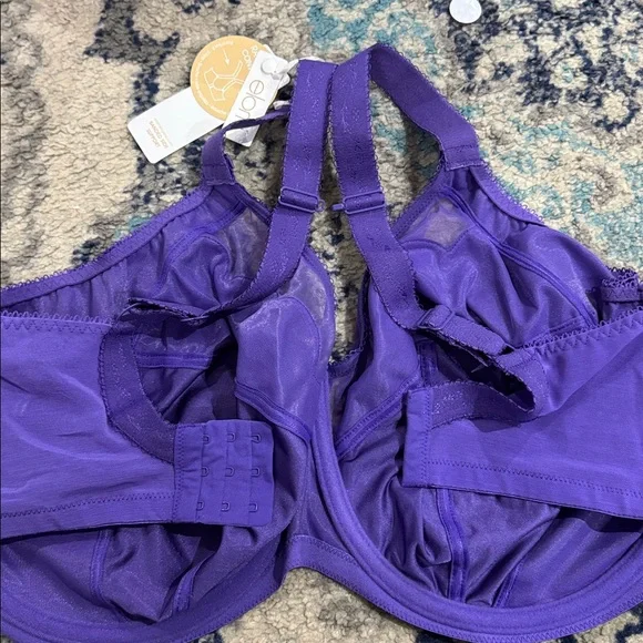 Elomi Rita UK 38HH Purple Bra - Picture 2 of 3
